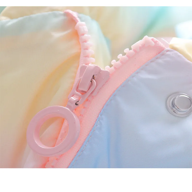 Осень-зима 2020 новый градиентный дизайн карамельные цвета свободная повседневная