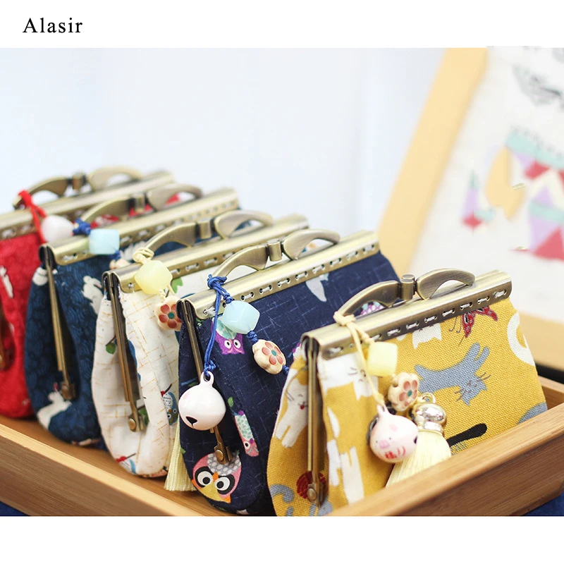 Новая золотая сумка alasir ручной работы тканевый кошелек с кисточками простая для