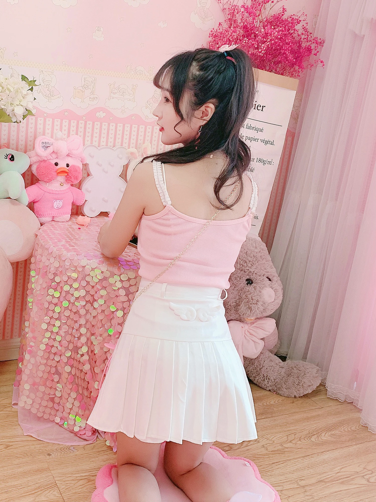 Новинка лета 2021 милая женская юбка Милая подъюбник для гольфа с маленькими