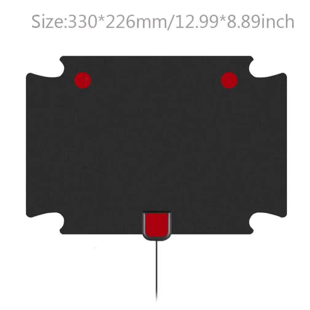 

4K 25DB High Gain HD TV DTV Box Digital TV Antenna Plug Booster Active Indoor Aerial HD Flat Design