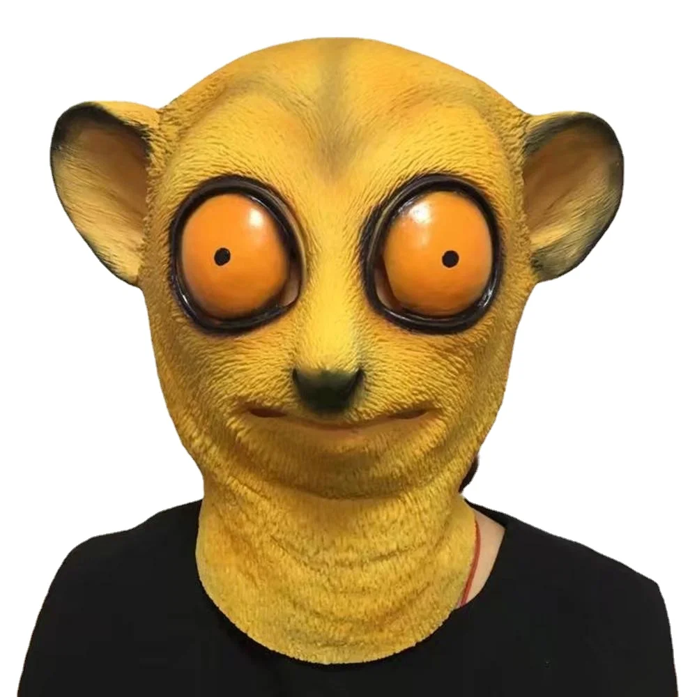 

Halloween Cute Realistic Bee Monkey Latex Mask Adult Full Face Latex Mask Halloween Masquerade Cosplay Party Mask