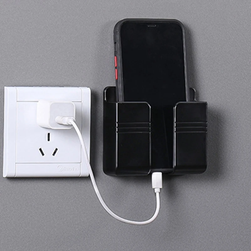 Настенный смонтированный органайзер ящик для хранения пульта дистанционного