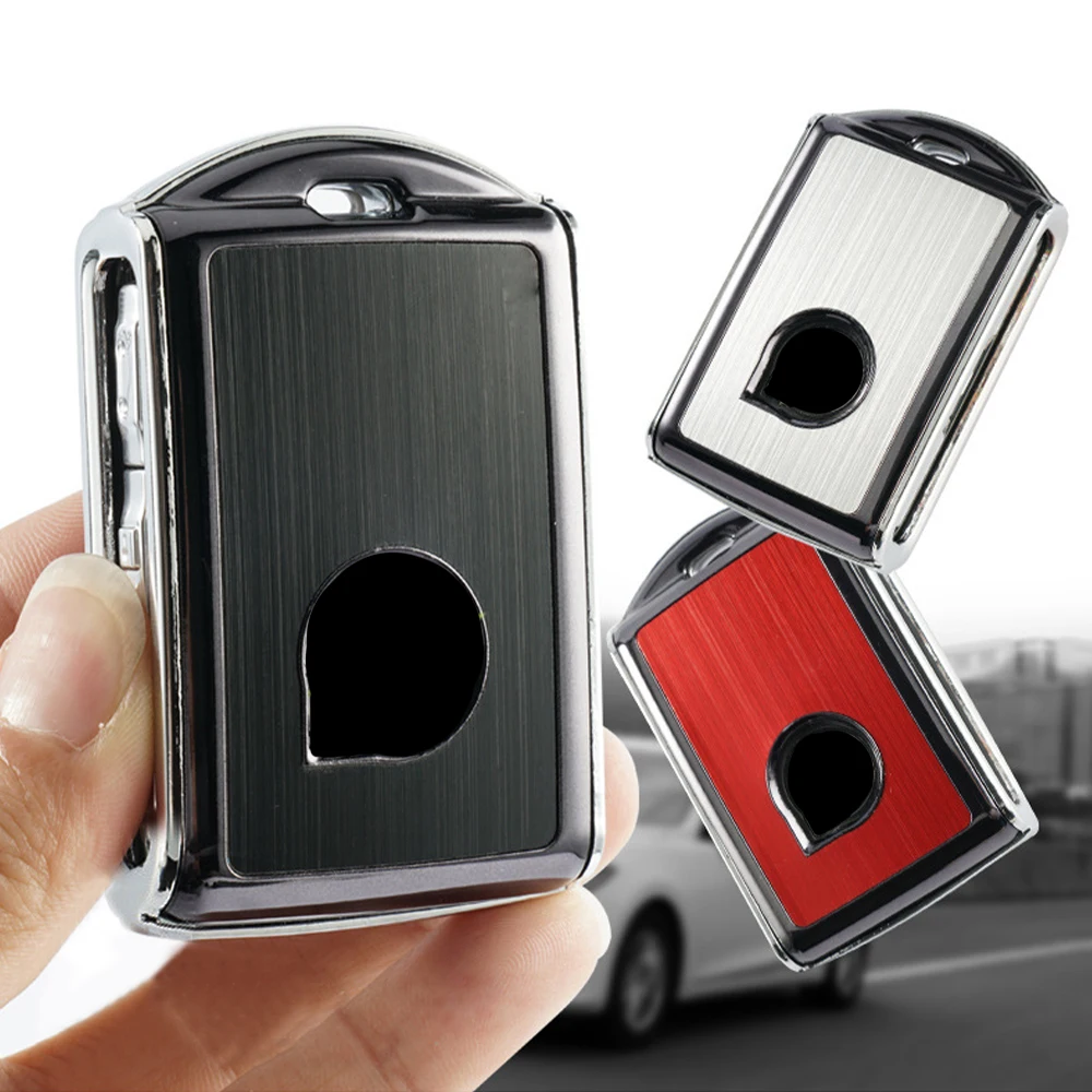Чехол для автомобильного ключа из алюминиевого сплава оболочка Volvo XC40 XC60 S90 XC90 V90