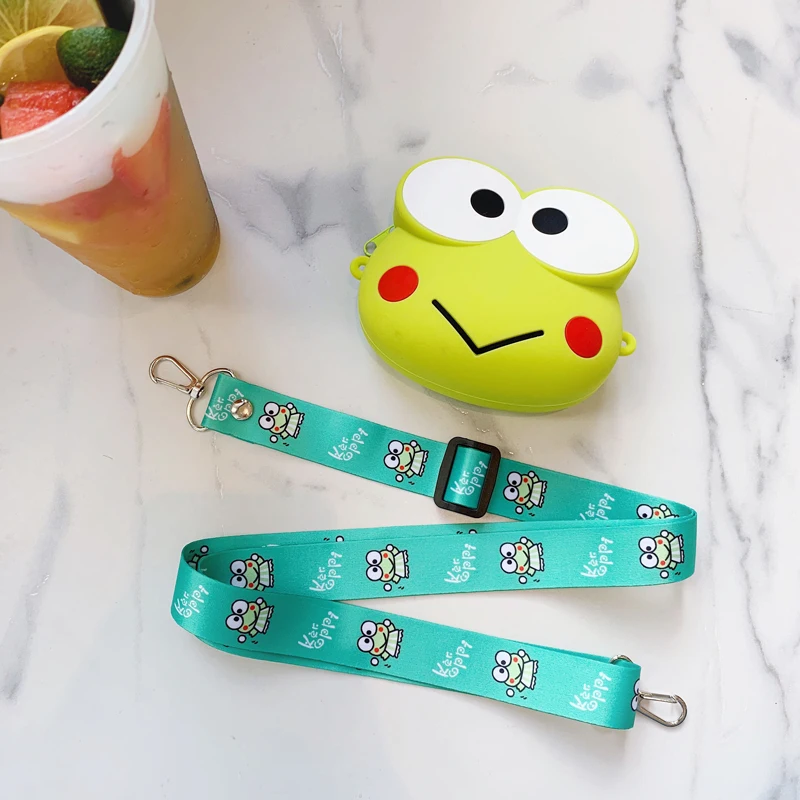 Мини-молния женские сумки на плечо портативная Милая мультяшная Аниме Сумка