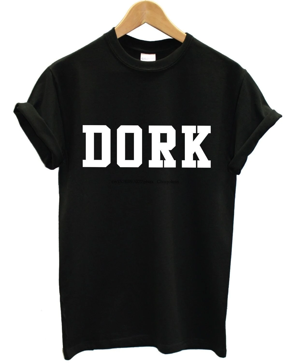 Футболка Dork Мужская городская одежда для колледжа брендовая хипстерская детский