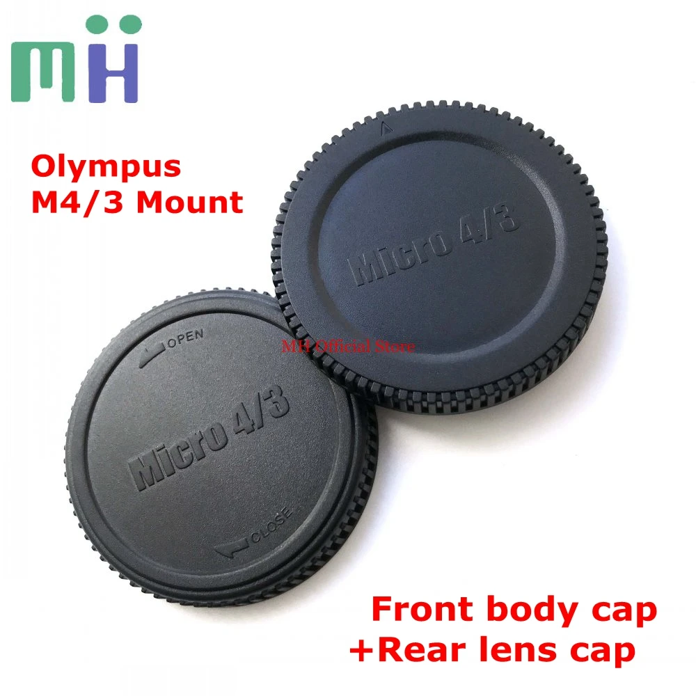 Копия нового для Olympus M4/3 Micro 4/3 передняя крышка + Задняя объектива EPL5 EPL6 EPL7 EM10 EM5 EM1 EP5