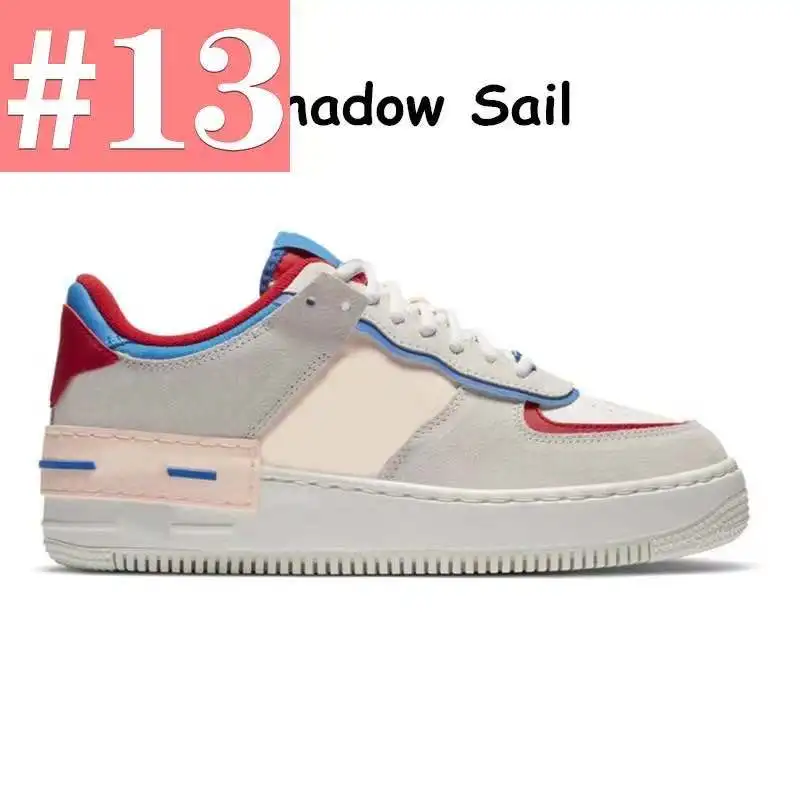 

Classic High Quality OW Women Outdoor Sport Airs Purple Pink Force 1 Red Green White Blue Orange Skateboarding Shoes