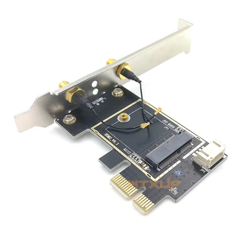 Адаптер M.2 Wi-Fi M2 Ngff Key A E к Pci Express PCI-E 1X NGFF поддержка 2230 беспроводная сетевая карта