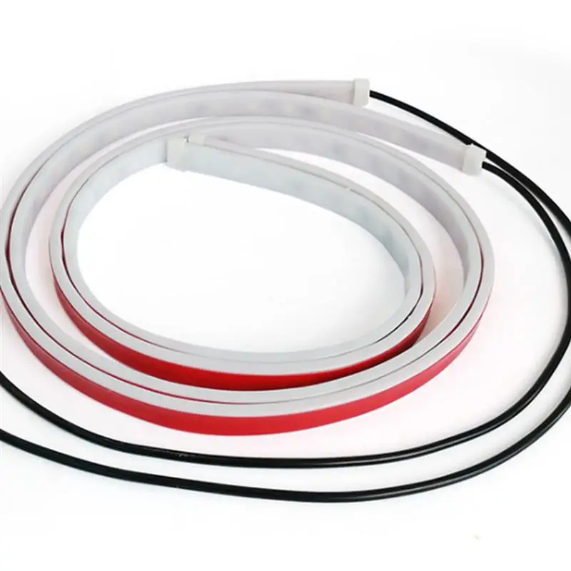 

2-8 Pcs Car Door Opening Warning LED Lights Welcome Decor Lamp Strips Anti Rear-end Collision Safety Universal Auto Accessories