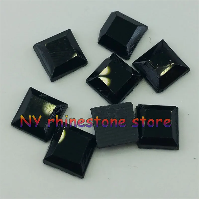 Сделай Сам стразы для горячей фиксации 100 шт./пакет 6 мм 1-10 # квадратные
