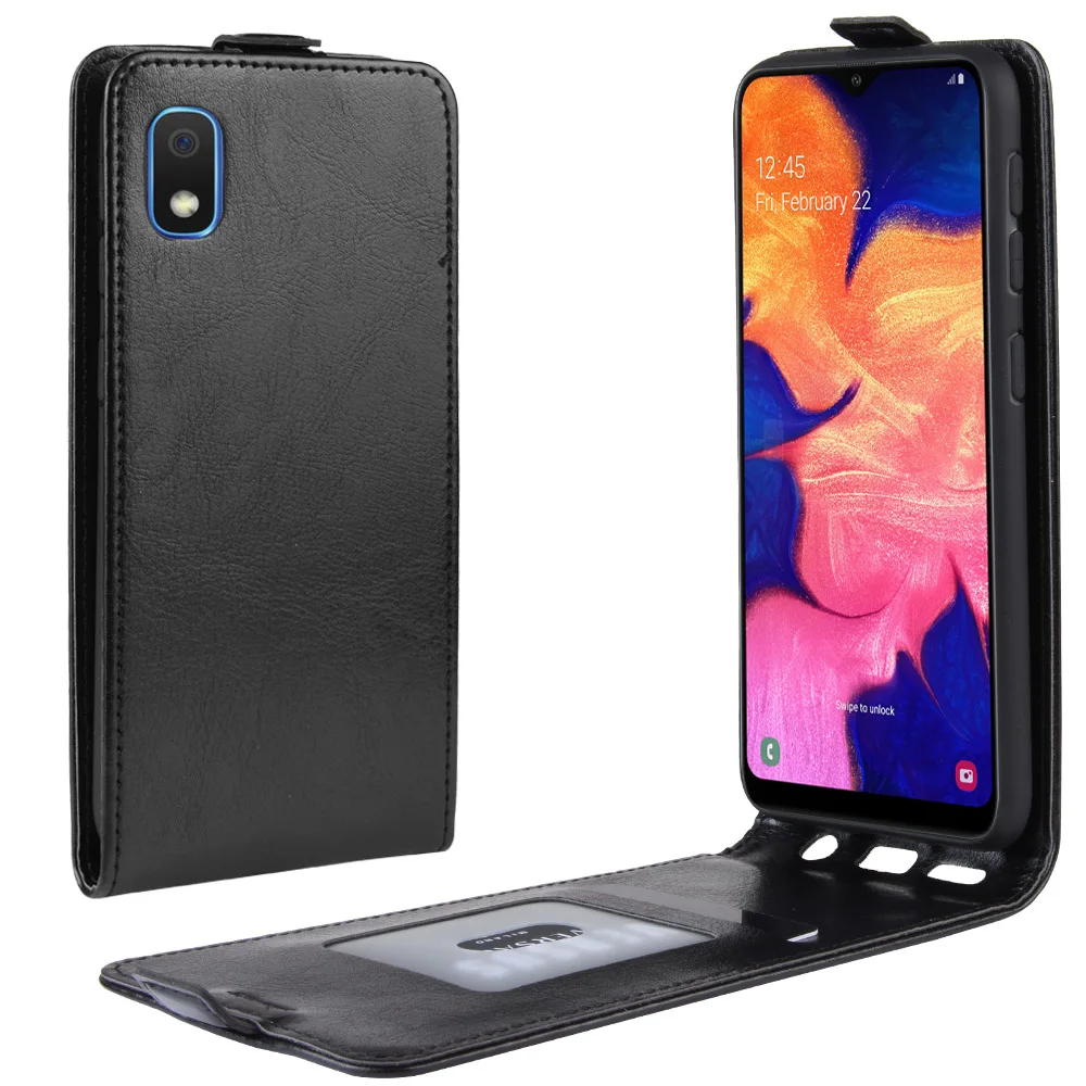 Вертикальный кожаный чехол книжка для Samsung A10 / A20S 10E A20E 10S|Чехлы-портмоне| |
