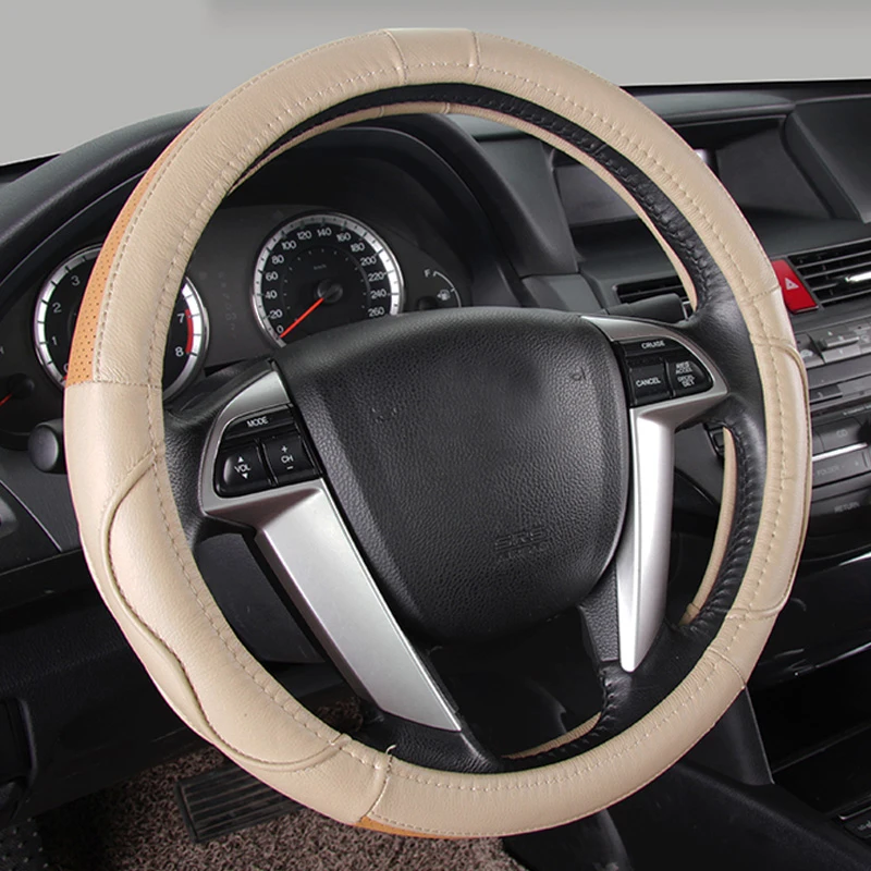 

Новая искусственная кожа, универсальный Диаметр 15 дюймов, подходит для Subaru Forester Outback Legacy Impreza Tribeca, автостайлинг