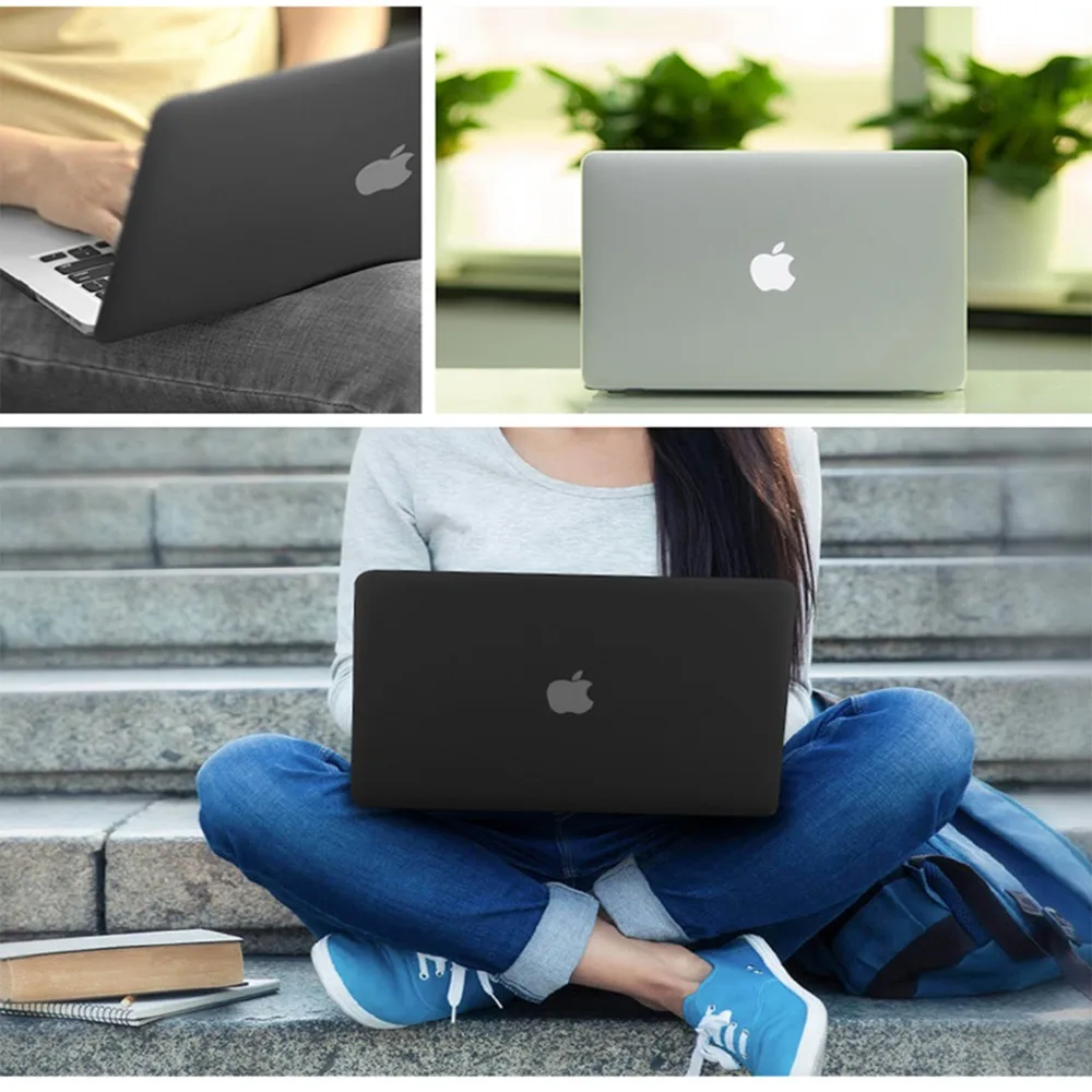 Матовый полный чехол для ноутбука MacBook Air 13 A1932 Pro retina 11 12 13 13,3 15 15,4 сенсорный экран, для Macbook New Pro 13 A2159