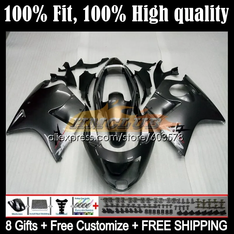 

OEM For HONDA Blackbird CBR1100XX 96 97 98 99 01 28CL.54 CBR1100 CBR 1100 XX 2002 2003 2004 2005 2006 2007 Fairing Silver grey