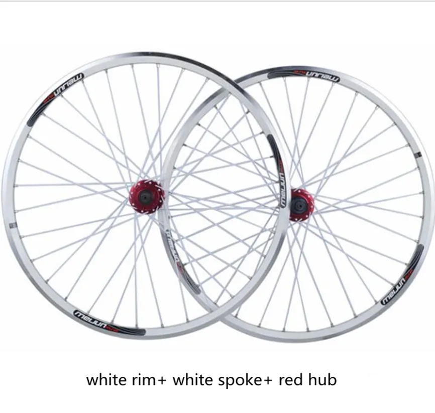 MEIJUN MTB Mountain Bike 26inch Wheelset Disc/V Brake Bicycle Wheels 32H Aluminum Alloy Ball Hub Rim Front 100MM Rear 135MM | Спорт и