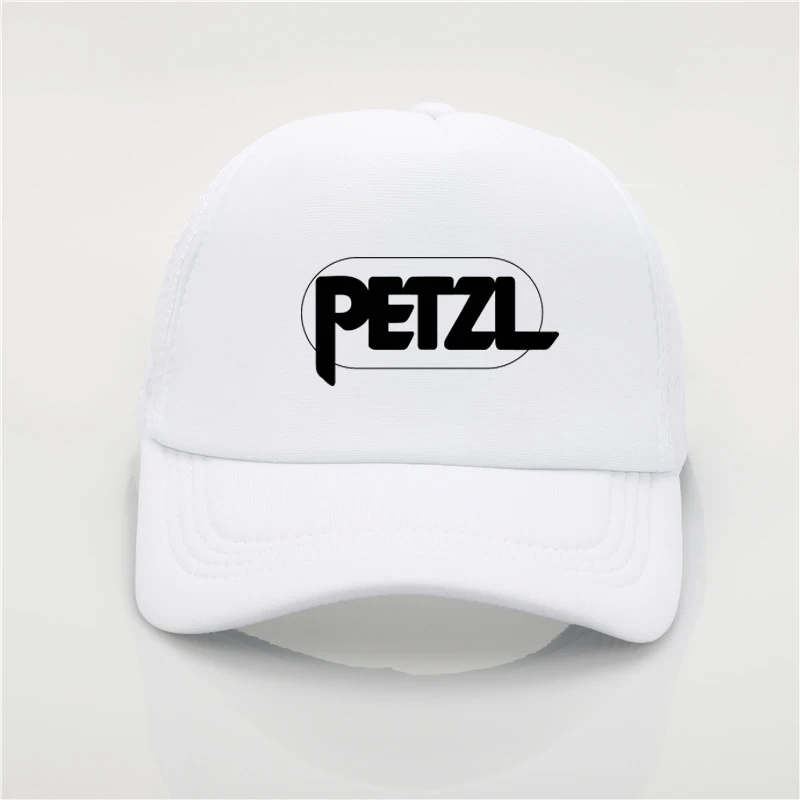 Модная сетчатая Кепка Petzl бейсболка с рок принтом для мужчин и женщин летняя