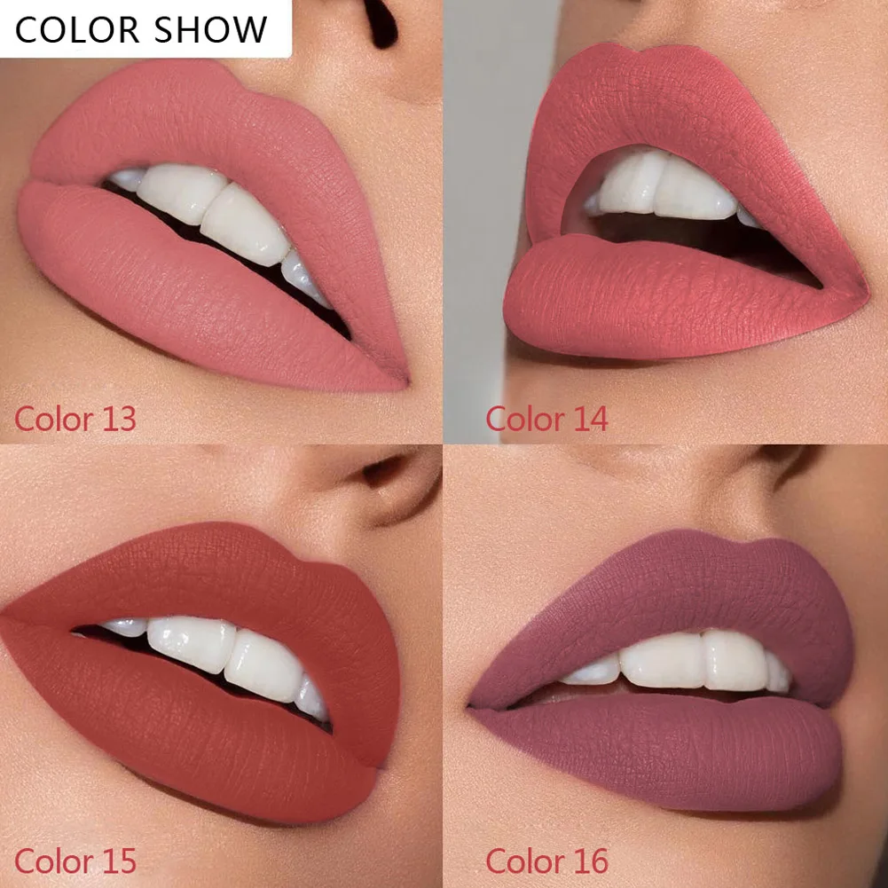 Антипригарный Блеск Для Губ матовая туманная отделка бархат стойкий макияж