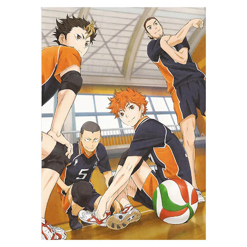 

Anime Haikyuu!! Poster Magan Figures Wall Poster Home Study Comic Exhibition Decor Art Painting Fans Collections 29x42cm