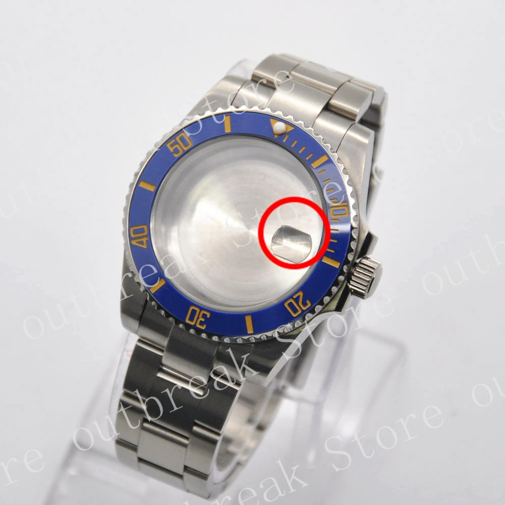 

CORGEUT Watch Parts 40mm Stainless Steel Solid Case 20mm Strap Fit NH35A NH36A Miyota 8215 ETA 2836 MINGZHU DG2813 3804 Movement