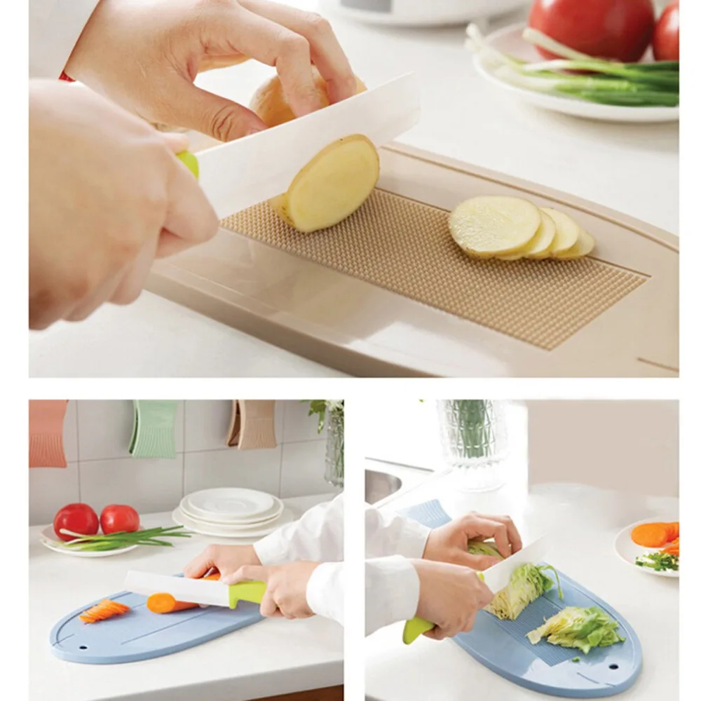 Нескользящая разделочная доска для рыбы кухонные гаджеты нескользящий