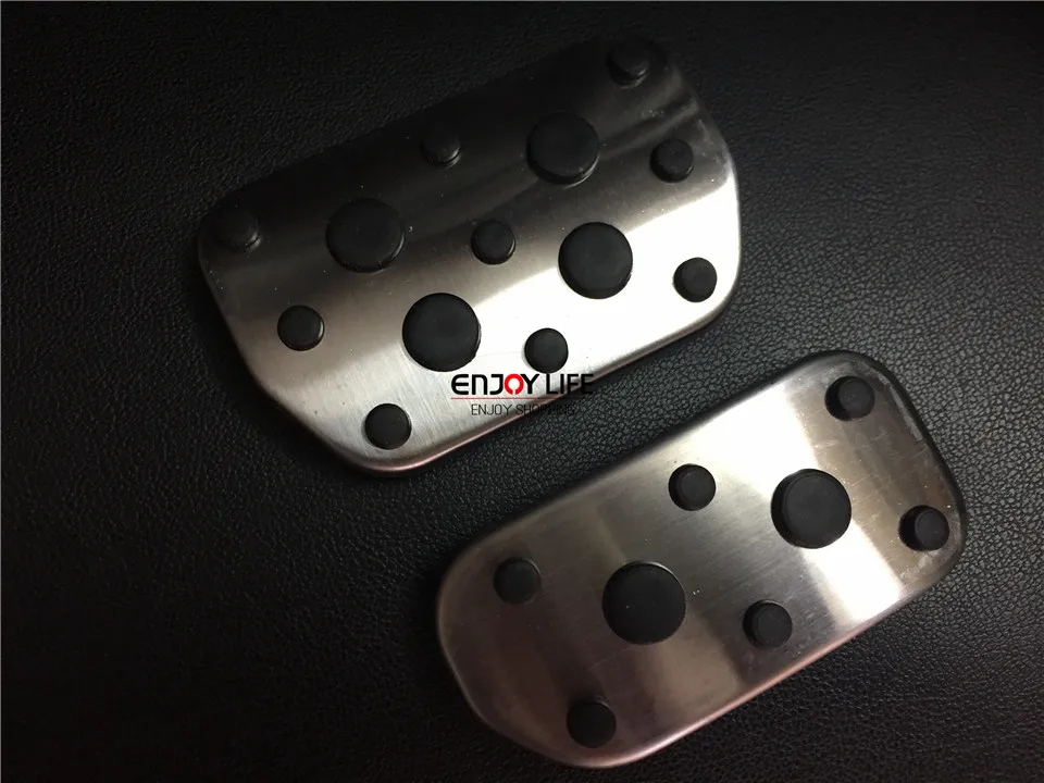 Набор накладок на педаль тормоза из нержавеющей стали для Toyota RAV4 2013 2014 2015 2016 2017 2