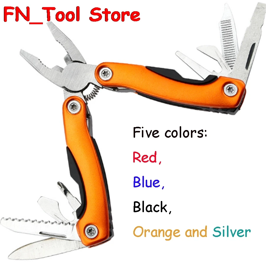 Высокое качество нержавеющей стали Мини Многофункциональный нож плоскогубцы