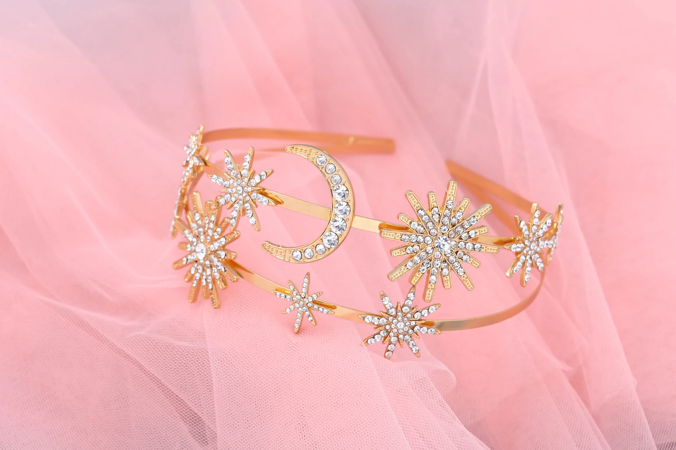 Женская Корона и Тиара в стиле Звезда | Украшения аксессуары