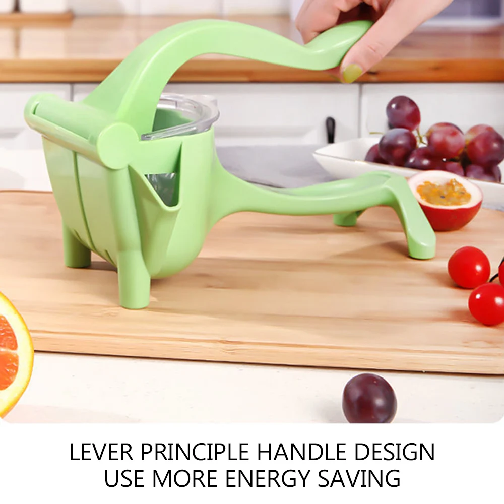 

HPDEAR Manual Fruit Juicer With handle, Portable Large Capacity, for Squeeze Juice, Lemon, Pomegranate