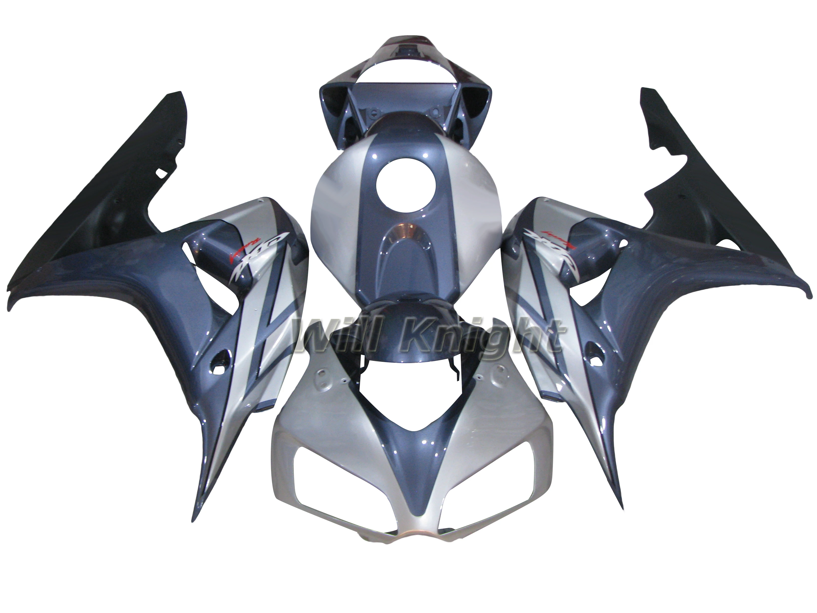 

Injection ABS Plastic Fairing Bodywork Kit For Honda CBR1000RR 2006-2007 Dark Grey