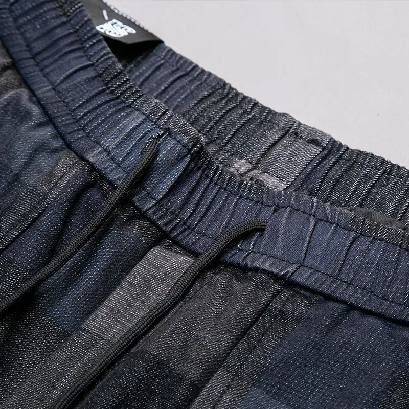 

Fashion Mens Cotton Plaid Jogging Pants Spring Autumn Drawstring Waist Pencil Pants Male Casual Hip Hop Long Trousers Streetwear