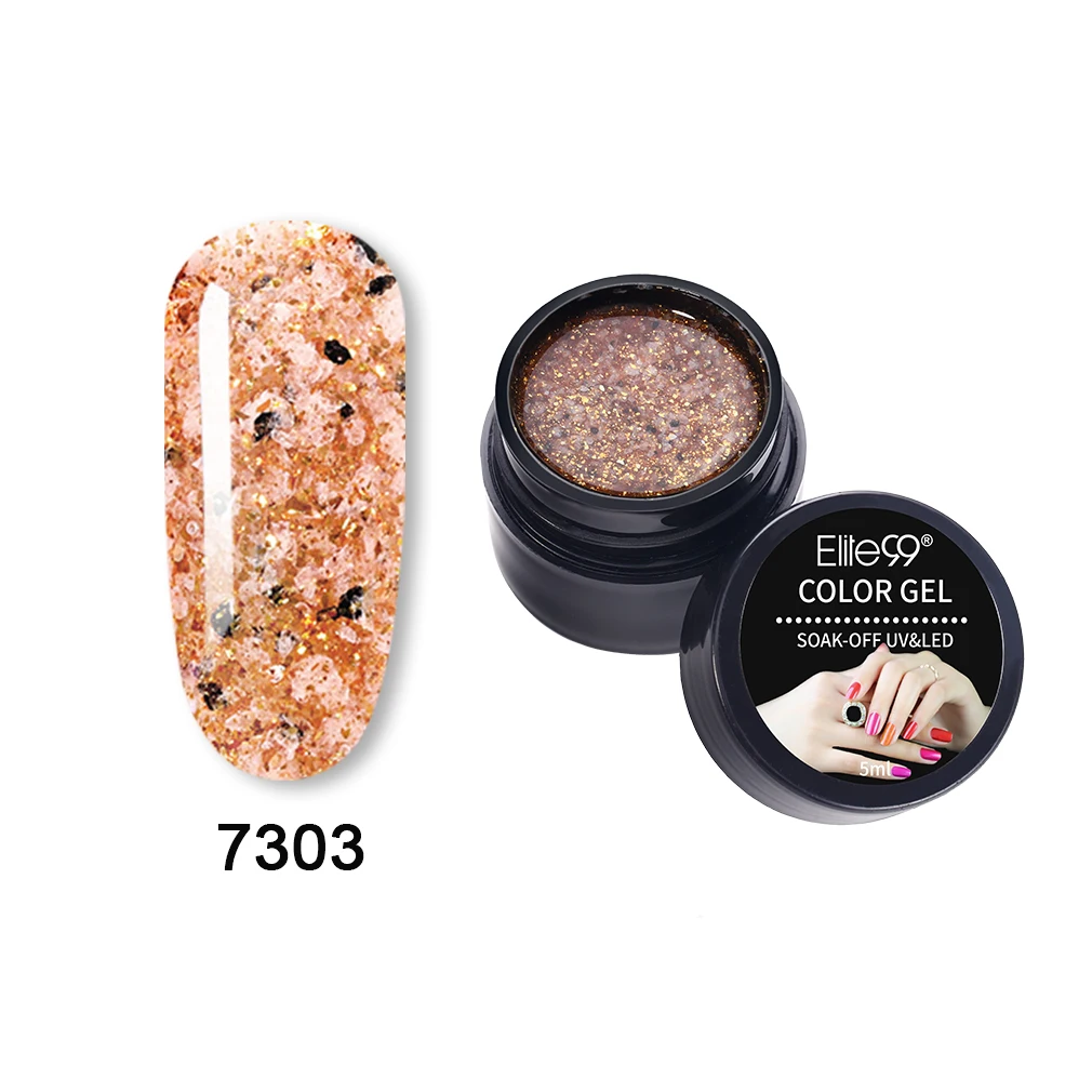 Elite99 Shimmer Fantasy Gel Polish Soak Off UV LED Nail Varnish Primer Shining Hybrid Enamel Led | Красота и здоровье