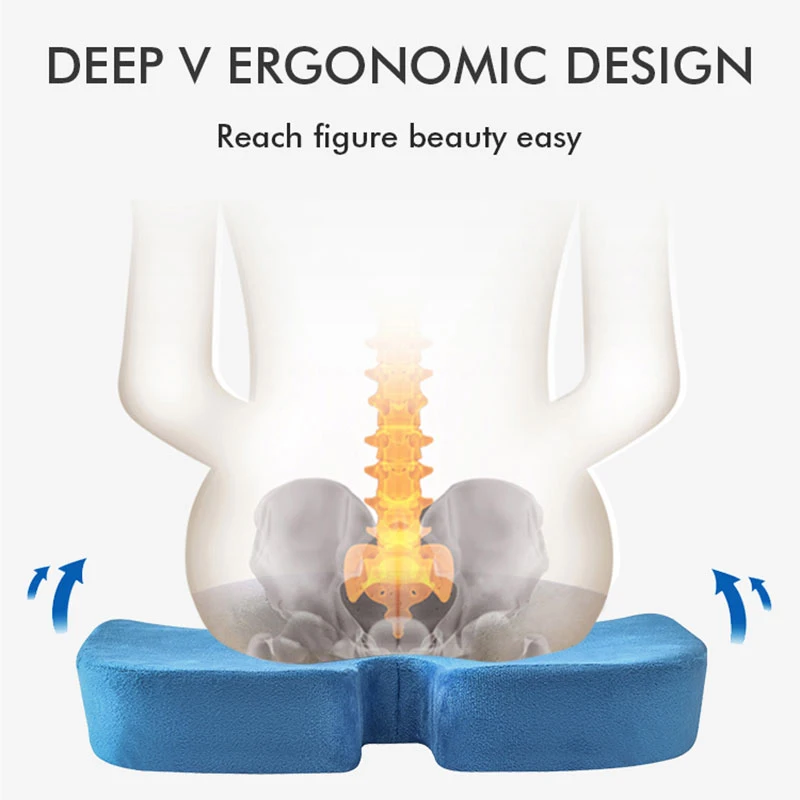 Многофункциональная подушка для ягодиц Массажная стула красивые ягодицы