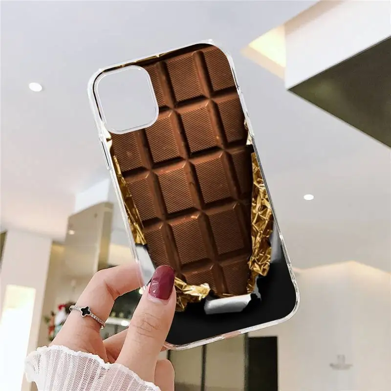 

Russia Chocolate Phone Case Transparent for iPhone 11 12 mini pro XS MAX 8 7 6 6S Plus X 5S SE 2020 XR