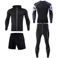 mens thermal underwear set sports base layer clothing quick drying long johns ski cycling compression tight sports men s 4xl