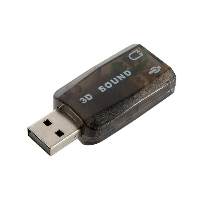 USB аудио Virtual 7 1 2 0 внешний микрофон/аудио колонки карта адаптер для портативных ПК