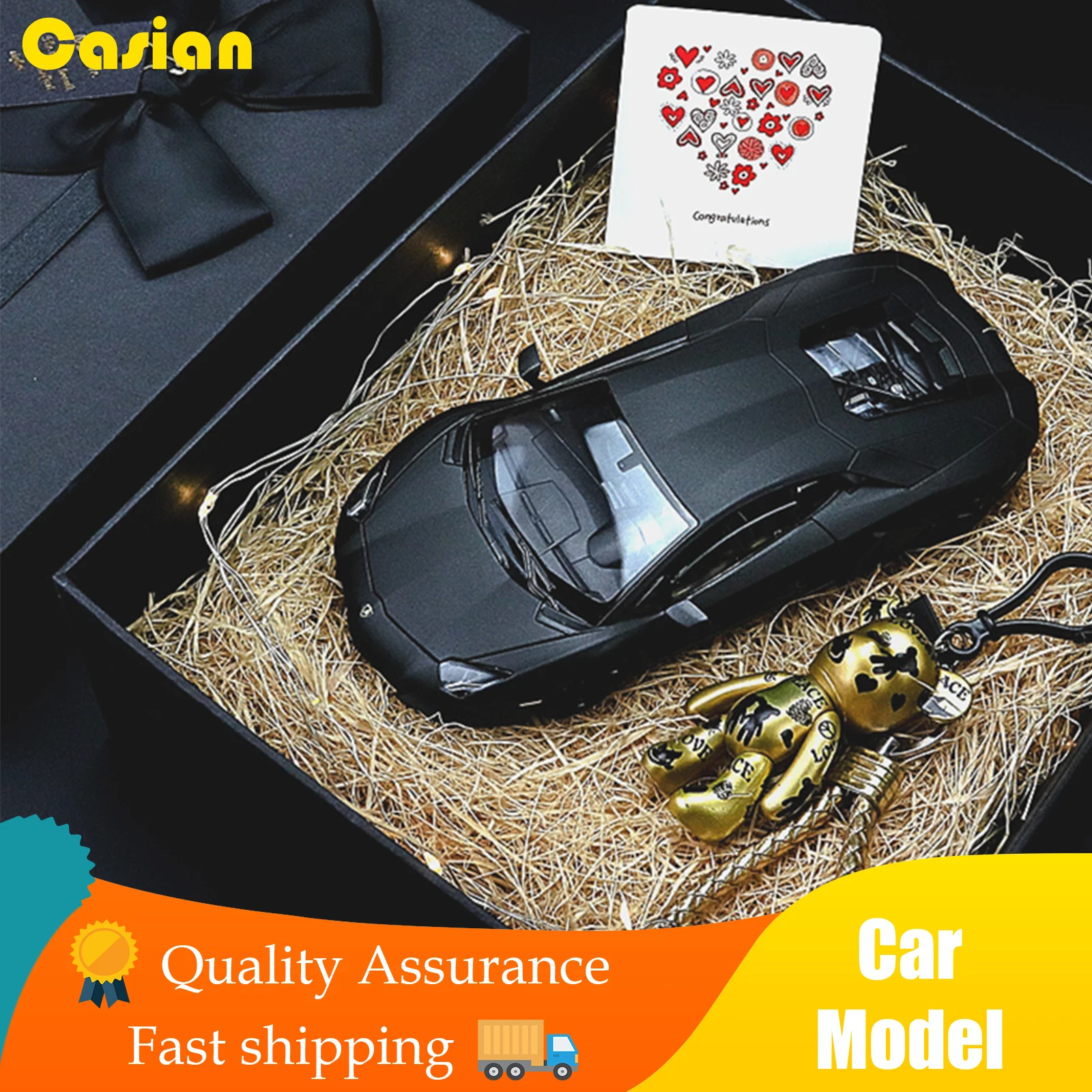 

Welly 1:24 Lamborghini Lp700 Alloy Car Model Simulation Vehicle Pressure Casting Decoration Collection Models Toys for Boys Gift