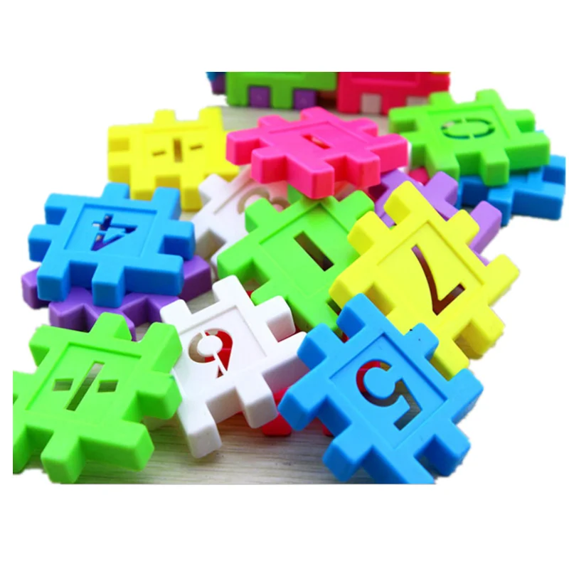

Colorful Cartoon Blocks Digital Building Blocks 3-5 year kids Educational Toys Learning Building Blocks Toys