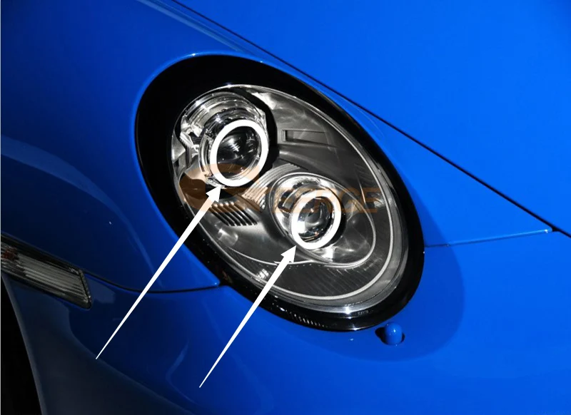 Для Porsche 997 911 2010 2011 2012 BI-XENON фары отличные ультра яркие COB комплект светодиодов