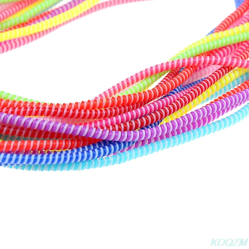 20 шт. протектор кабеля USB зарядка защита передачи данных провода шнура защитная