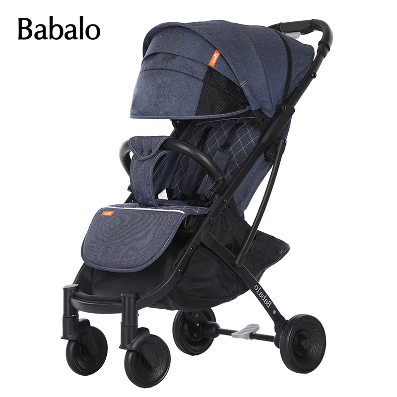 Детская коляска Babalo YOYA PLUS легкая складная может сидеть лежать ультра переносная