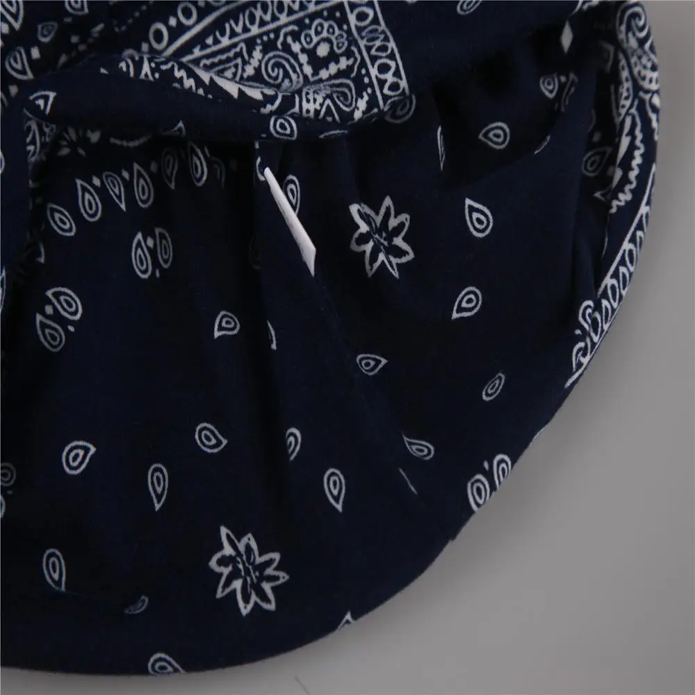 Спортивные шапки-тюрбан из вискозы WELROG Модные дышащие шапки в горошек с