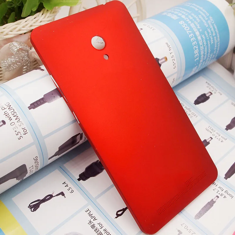 1. Задняя крышка аккумулятора для Asus Zenfone 6 запасная T00G A600CG|Корпусы и рамки