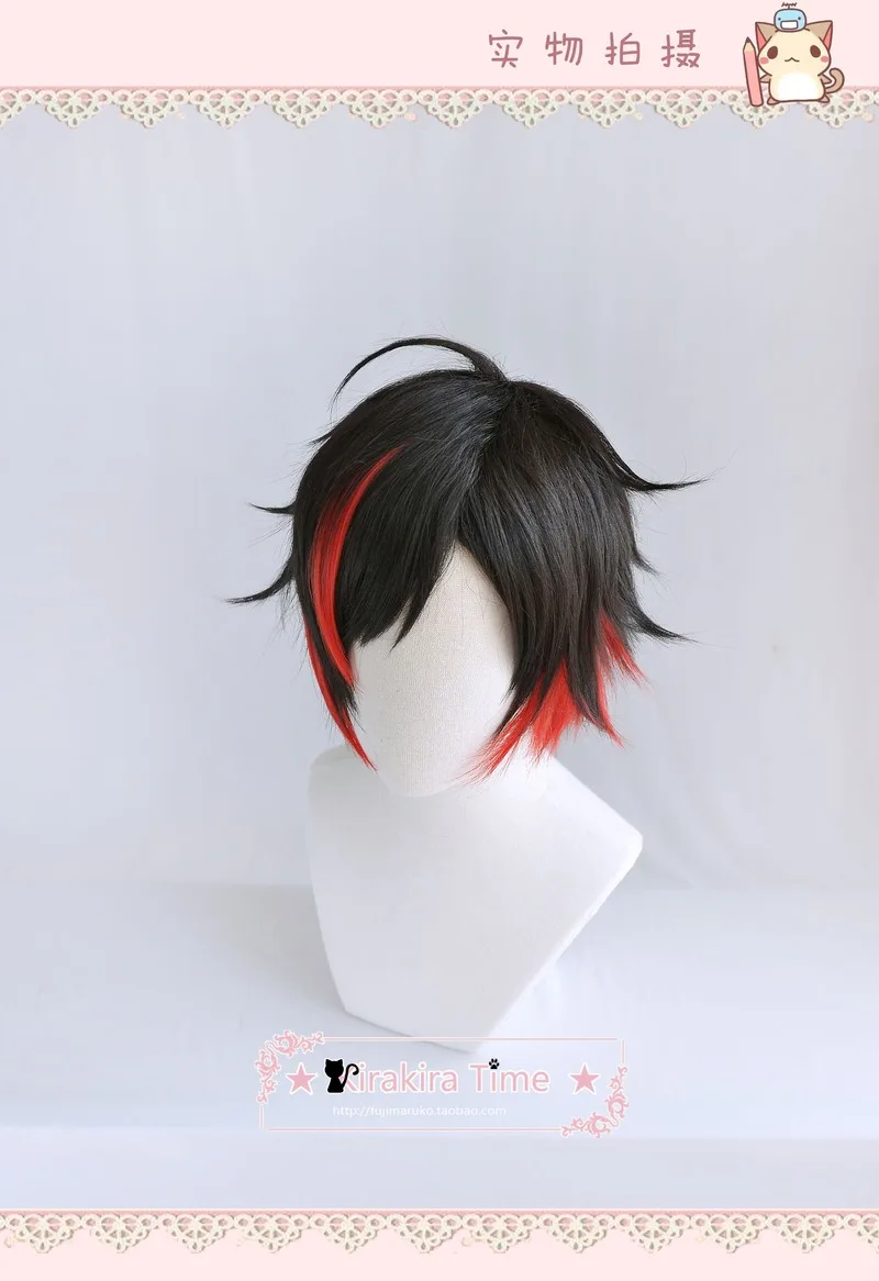 Короткие термостойкие синтетические волосы для костюмированной вечевечерние