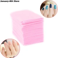 100pcs lint free wipes napkins manicure remove nails varnish cotton pads nail art tools lint free nail gel polish removal wraps
