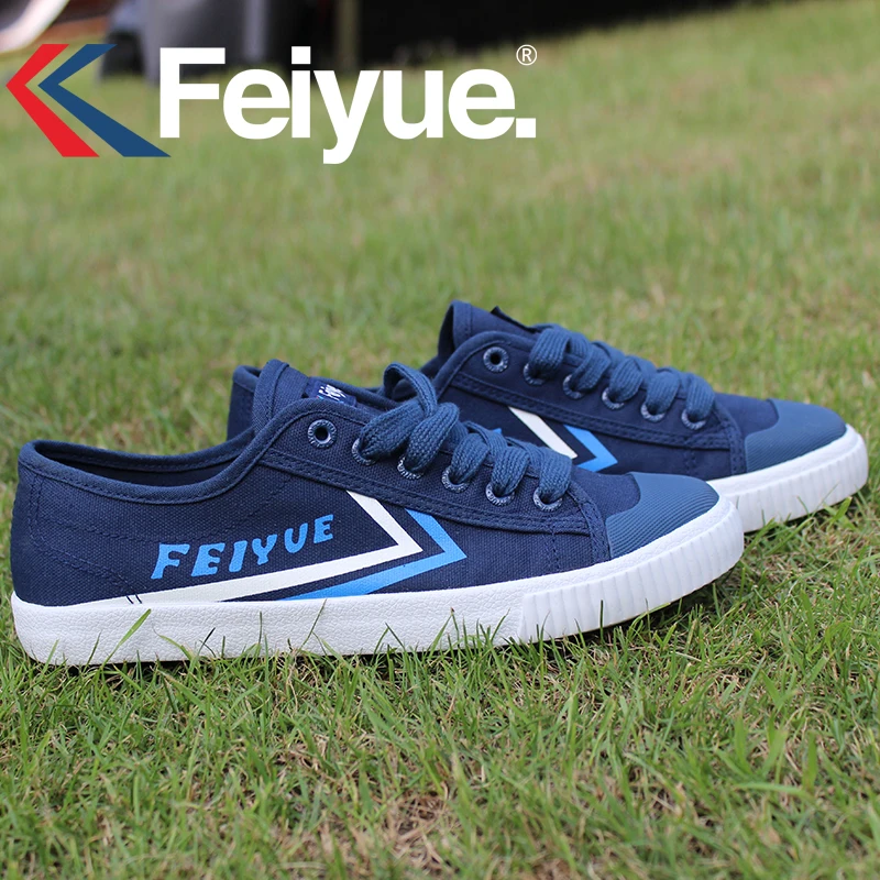 Feiyue/Новинка обувь синего цвета для боевых искусств Цвет Черный Мужская и женская