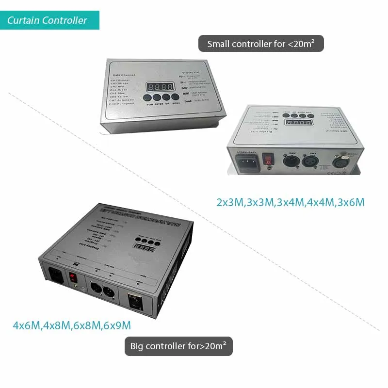 Светодиодная занавеска DMX тканевая RGBW светодиодная для сцены 3x6 м светодиодный со