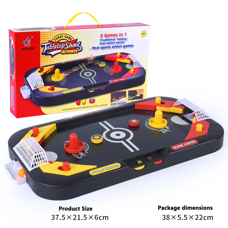 

2in1 Ice Hockey Desktop Battle Competitive Game Mini Ice Hockey Table Interactive Children's Fun Desktop Toys Table Games