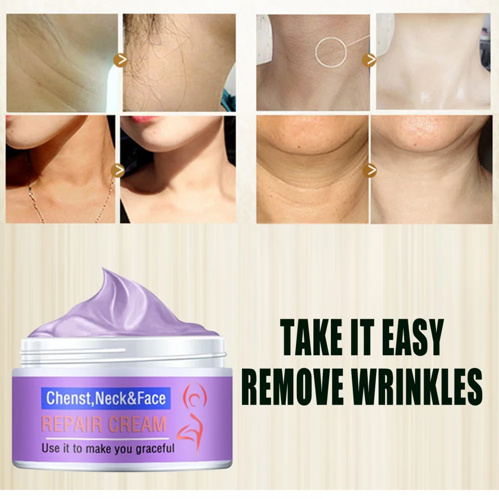 Neck Firming Wrinkle Remover Cream Rejuvenation Skin Whitening Moisturizing Shape Beauty Care Products | Красота и здоровье
