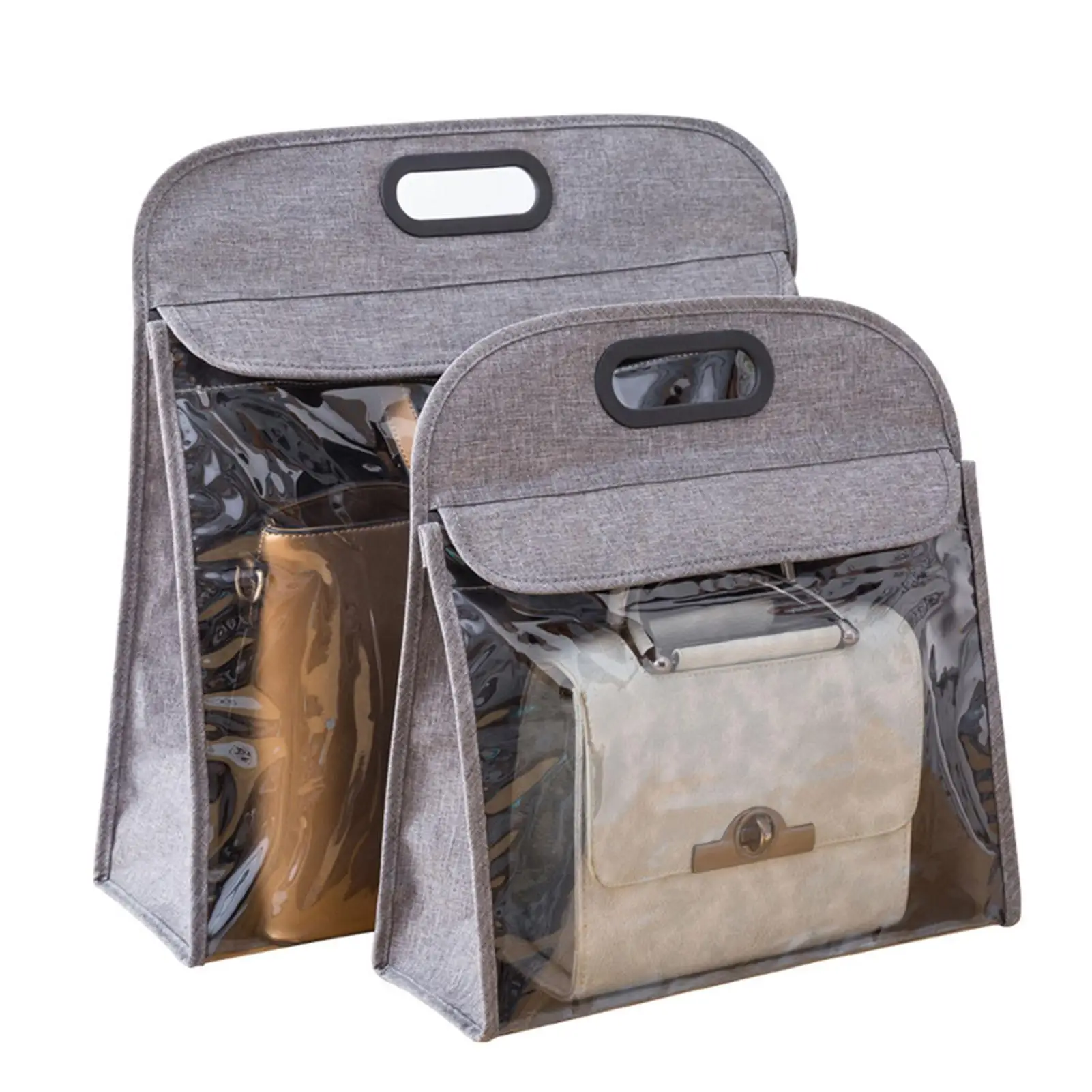 

Женская сумка, органайзер, прозрачная герметичная ручка, Упаковочная крышка, сумка, шкаф, шкаф, пылезащитный чехол для женской пылезащитной ...