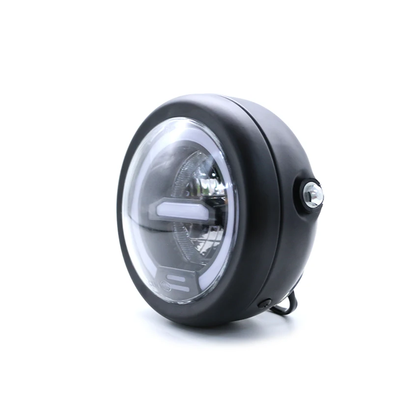 Universal 6.8 Inch 12v Headlight LED Round Hi/Lo Beam Motorcycle Head light Lamp for Harley Choppers Custom Honda Yamaha | Автомобили и